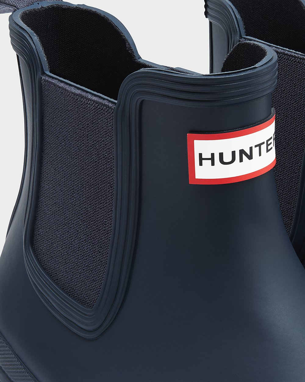 Mens Hunter Chelsea Boots Navy - Original - 0127894-DH